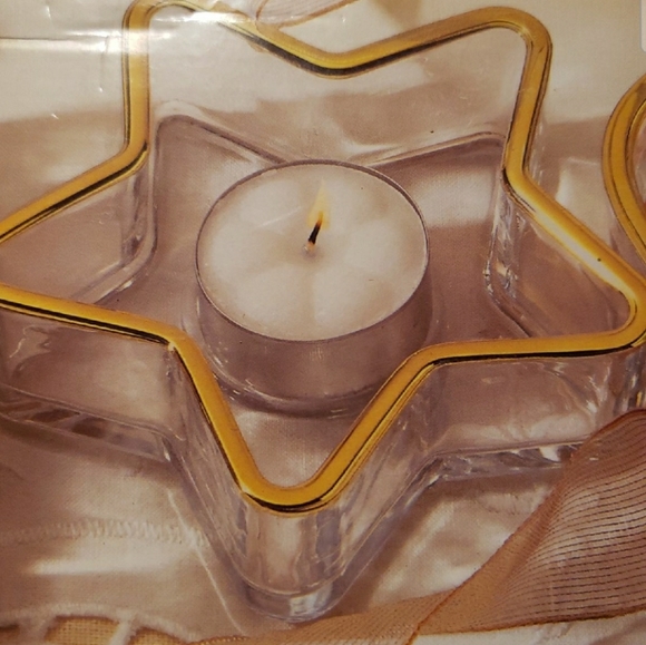 NEW! 1997 Vintage HOLIDAY GOLD Indiana Glass Party - Picture 9 of 11